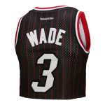 women8217s miami heat dwyane wade mitchell amp ness x dannijo black fashion cropped basketball jersey – Genuine NBA Hats & Jerseys for Fans