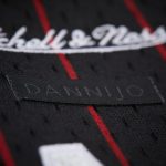 women8217s miami heat dwyane wade mitchell amp ness x dannijo black fashion cropped basketball jersey – Genuine NBA Hats & Jerseys for Fans