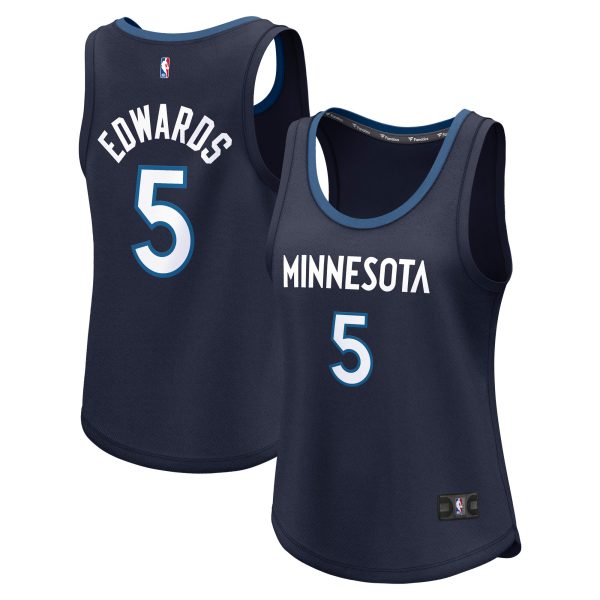 women8217s minnesota timberwolves anthony edwards fanatics navy fast break player jersey – icon edition – Genuine NBA Hats & Jerseys for Fans