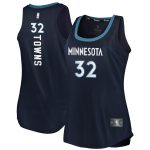 women8217s minnesota timberwolves karl-anthony towns fanatics navy fast break tank jersey – icon edition – Genuine NBA Hats & Jerseys for Fans