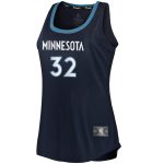women8217s minnesota timberwolves karl-anthony towns fanatics navy fast break tank jersey – icon edition – Genuine NBA Hats & Jerseys for Fans