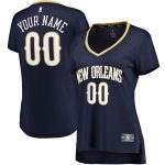 women8217s new orleans pelicans fanatics navy fast break custom jersey – icon edition – Genuine NBA Hats & Jerseys for Fans