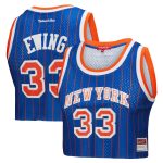 women8217s new york knicks patrick ewing mitchell amp ness x dannijo royal fashion cropped basketball jersey – Genuine NBA Hats & Jerseys for Fans