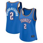 women8217s oklahoma city thunder shai gilgeous-alexander fanatics blue fast break player jersey – icon edition – Genuine NBA Hats & Jerseys for Fans