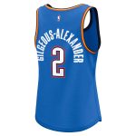 women8217s oklahoma city thunder shai gilgeous-alexander fanatics blue fast break player jersey – icon edition – Genuine NBA Hats & Jerseys for Fans