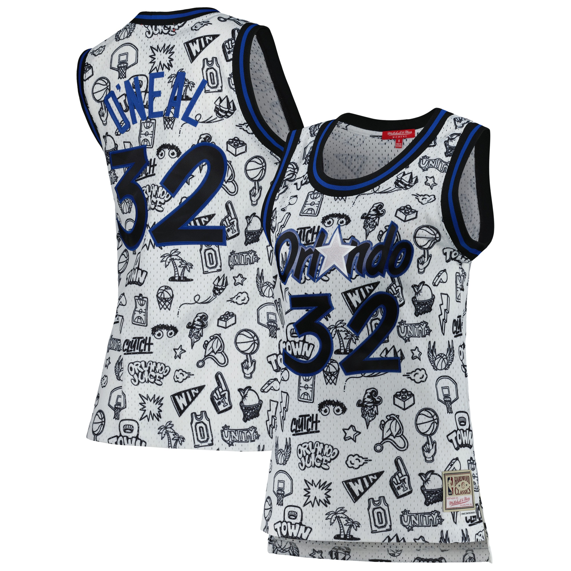 women8217s orlando magic shaquille o8217neal mitchell amp ness white 1994 doodle swingman jersey – Genuine NBA Hats & Jerseys for Fans women8217s orlando magic shaquille o8217neal mitchell amp ness white 1994 doodle swingman jersey – Genuine NBA Hats & Jerseys for Fans