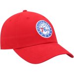 women8217s philadelphia 76ers 821747 red miata clean up logo adjustable hat – Genuine NBA Hats & Jerseys for Fans