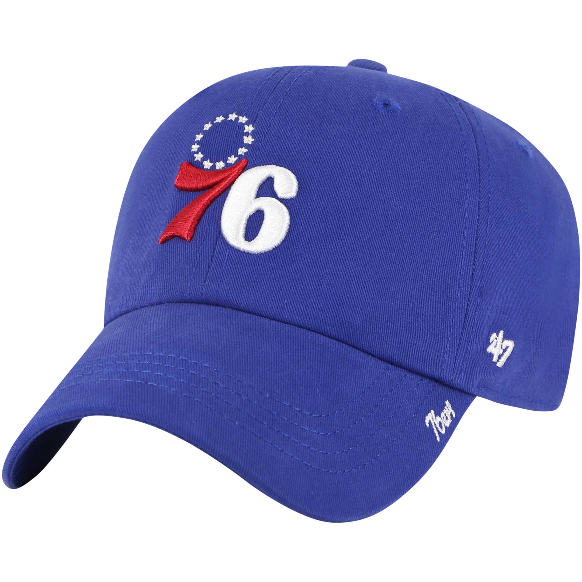 women8217s philadelphia 76ers 821747 royal miata clean up adjustable hat – Genuine NBA Hats & Jerseys for Fans