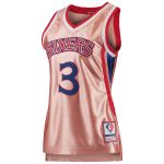women8217s philadelphia 76ers allen iverson mitchell amp ness pink 75th anniversary rose gold 1996 swingman jersey – Genuine NBA Hats & Jerseys for Fans