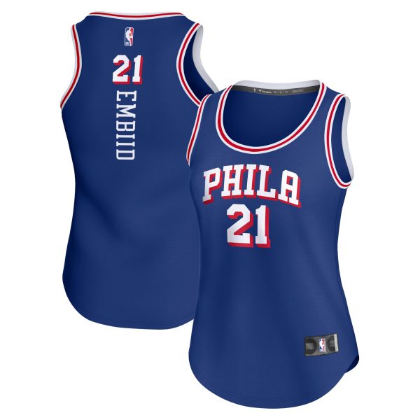 women8217s philadelphia 76ers joel embiid fanatics royal fast break player jersey – icon edition – Genuine NBA Hats & Jerseys for Fans