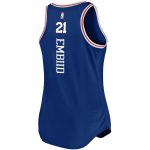 women8217s philadelphia 76ers joel embiid fanatics royal fast break team tank jersey – icon edition – Genuine NBA Hats & Jerseys for Fans