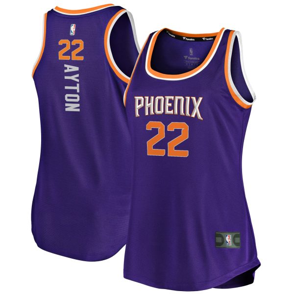 women8217s phoenix suns deandre ayton fanatics purple fast break tank jersey – icon edition – Genuine NBA Hats & Jerseys for Fans