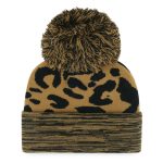 women8217s portland trail blazers 821747 leopard rosette cuffed knit hat with pom – Genuine NBA Hats & Jerseys for Fans