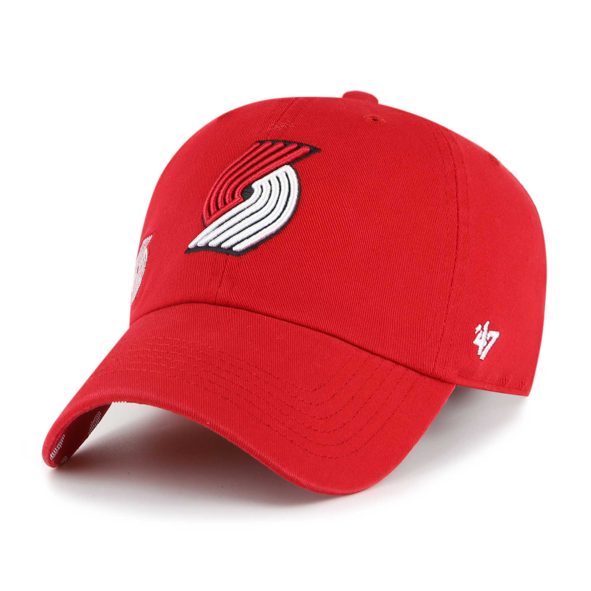 women8217s portland trail blazers 821747 red confetti undervisor clean up adjustable hat – Genuine NBA Hats & Jerseys for Fans
