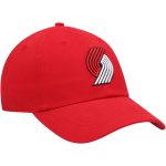 women8217s portland trail blazers 821747 red miata clean up logo adjustable hat – Genuine NBA Hats & Jerseys for Fans
