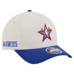 youth 2025 nba all-star game new era creamblue big star corduroy 9forty adjustable hat – Genuine NBA Hats & Jerseys for Fans