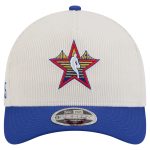 youth 2025 nba all-star game new era creamblue big star corduroy 9forty adjustable hat – Genuine NBA Hats & Jerseys for Fans