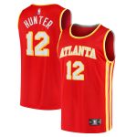youth atlanta hawks de8217andre hunter fanatics red fast break replica jersey – icon edition – Genuine NBA Hats & Jerseys for Fans