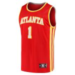youth atlanta hawks jalen johnson fanatics red fast break replica jersey – icon edition – Genuine NBA Hats & Jerseys for Fans