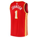 youth atlanta hawks jalen johnson fanatics red fast break replica jersey – icon edition – Genuine NBA Hats & Jerseys for Fans