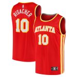 youth atlanta hawks zaccharie risacher fanatics red 2024 nba draft fast break player jersey – icon edition – Genuine NBA Hats & Jerseys for Fans