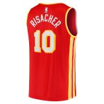 youth atlanta hawks zaccharie risacher fanatics red 2024 nba draft fast break player jersey – icon edition – Genuine NBA Hats & Jerseys for Fans
