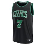 youth boston celtics jaylen brown fanatics black fast break replica player jersey – statement edition – Genuine NBA Hats & Jerseys for Fans