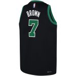 youth boston celtics jaylen brown jordan brand black swingman jersey – statement edition – Genuine NBA Hats & Jerseys for Fans
