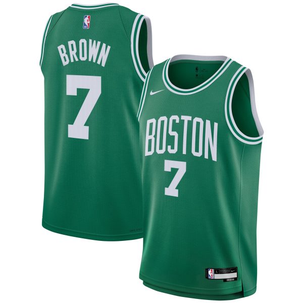 youth boston celtics jaylen brown nike kelly green swingman jersey – icon edition – Genuine NBA Hats & Jerseys for Fans