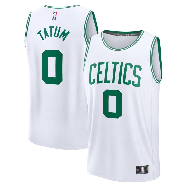 youth boston celtics jayson tatum fanatics white fast break replica player jersey – association edition – Genuine NBA Hats & Jerseys for Fans