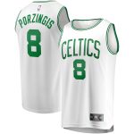 youth boston celtics kristaps porzingis fanatics white fast break player jersey – association edition – Genuine NBA Hats & Jerseys for Fans