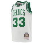 youth boston celtics larry bird mitchell amp ness white 1985-86 hardwood classics swingman throwback jersey – Genuine NBA Hats & Jerseys for Fans