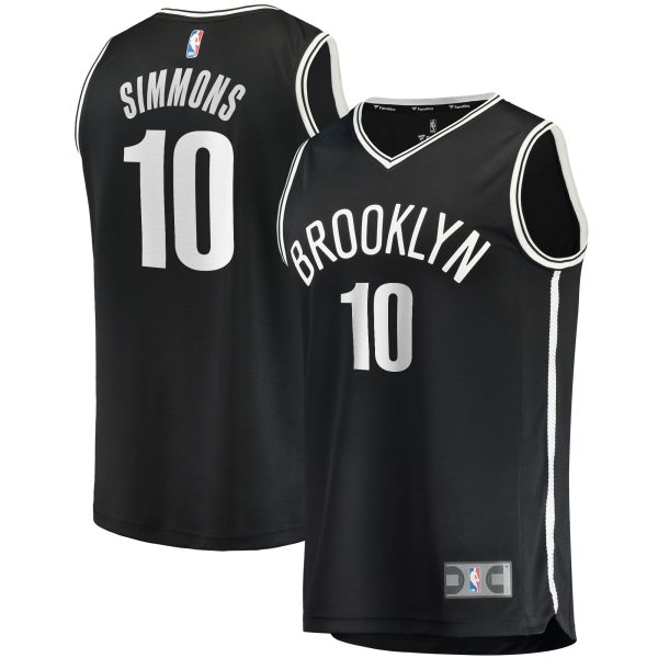 youth brooklyn nets ben simmons fanatics black 202122 fast break replica jersey – icon edition – Genuine NBA Hats & Jerseys for Fans