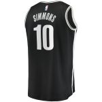 youth brooklyn nets ben simmons fanatics black 202122 fast break replica jersey – icon edition – Genuine NBA Hats & Jerseys for Fans