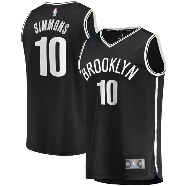 youth brooklyn nets ben simmons fanatics black fast break replica player jersey – icon edition – Genuine NBA Hats & Jerseys for Fans