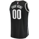 youth brooklyn nets fanatics black fast break custom replica jersey – icon edition – Genuine NBA Hats & Jerseys for Fans
