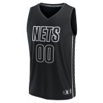 youth brooklyn nets fanatics black fast break replica custom jersey – statement edition – Genuine NBA Hats & Jerseys for Fans