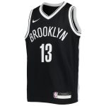 youth brooklyn nets james harden nike black swingman jersey – icon edition – Genuine NBA Hats & Jerseys for Fans