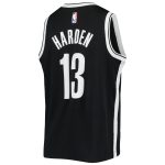 youth brooklyn nets james harden nike black swingman jersey – icon edition – Genuine NBA Hats & Jerseys for Fans