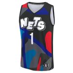youth brooklyn nets mikal bridges fanatics black fast break jersey – city edition – Genuine NBA Hats & Jerseys for Fans