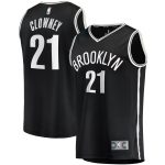 youth brooklyn nets noah clowney fanatics black fast break replica jersey – icon edition – Genuine NBA Hats & Jerseys for Fans