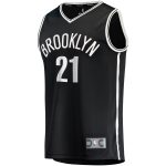 youth brooklyn nets noah clowney fanatics black fast break replica jersey – icon edition – Genuine NBA Hats & Jerseys for Fans