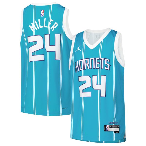 youth charlotte hornets brandon miller nike teal swingman jersey – icon edition – Genuine NBA Hats & Jerseys for Fans