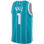 youth charlotte hornets lamelo ball nike teal swingman jersey – icon edition – Genuine NBA Hats & Jerseys for Fans