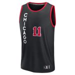 youth chicago bulls demar derozan fanatics black fast break jersey – city edition – Genuine NBA Hats & Jerseys for Fans