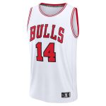 youth chicago bulls matas buzelis fanatics white fast break replica player jersey – association edition – Genuine NBA Hats & Jerseys for Fans