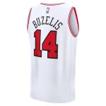 youth chicago bulls matas buzelis fanatics white fast break replica player jersey – association edition – Genuine NBA Hats & Jerseys for Fans