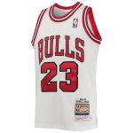 youth chicago bulls michael jordan mitchell amp ness white 199798 hardwood classics authentic jersey – Genuine NBA Hats & Jerseys for Fans