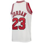 youth chicago bulls michael jordan mitchell amp ness white 199798 hardwood classics authentic jersey – Genuine NBA Hats & Jerseys for Fans