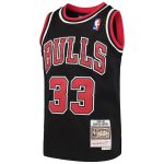youth chicago bulls scottie pippen mitchell amp ness black hardwood classics swingman throwback jersey – Genuine NBA Hats & Jerseys for Fans